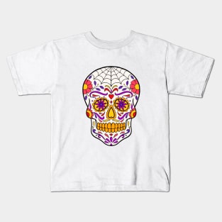 Sugar Skull Art Kids T-Shirt